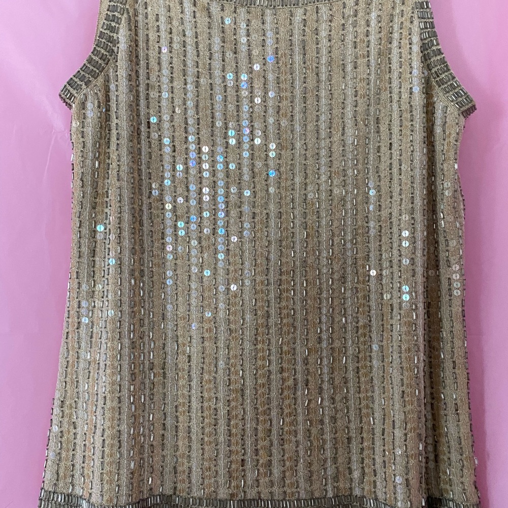 Sequin Knit Top - image 4